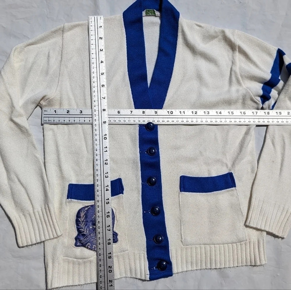 Korowa Anglican Girls School Palma Non Sine Pulvere Cardigan  Rare Vintage - Picture 2 of 7